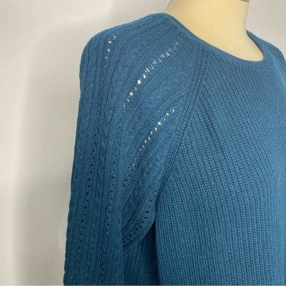 Sonoma Teal Crew Neck Sweater - Picture 4 of 8